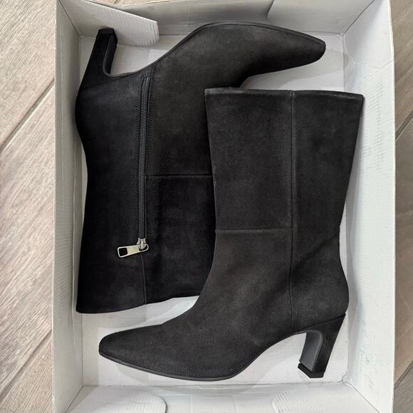 Intentionally Blank Thalia Black Suede Boots EU 40 Preloved - Picture 9 of 12